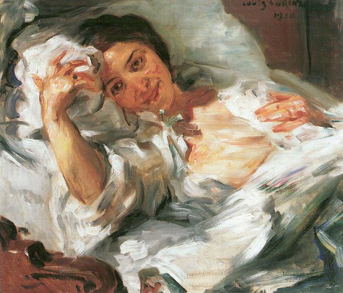 Lovis Corinth Morgensonne oil painting image